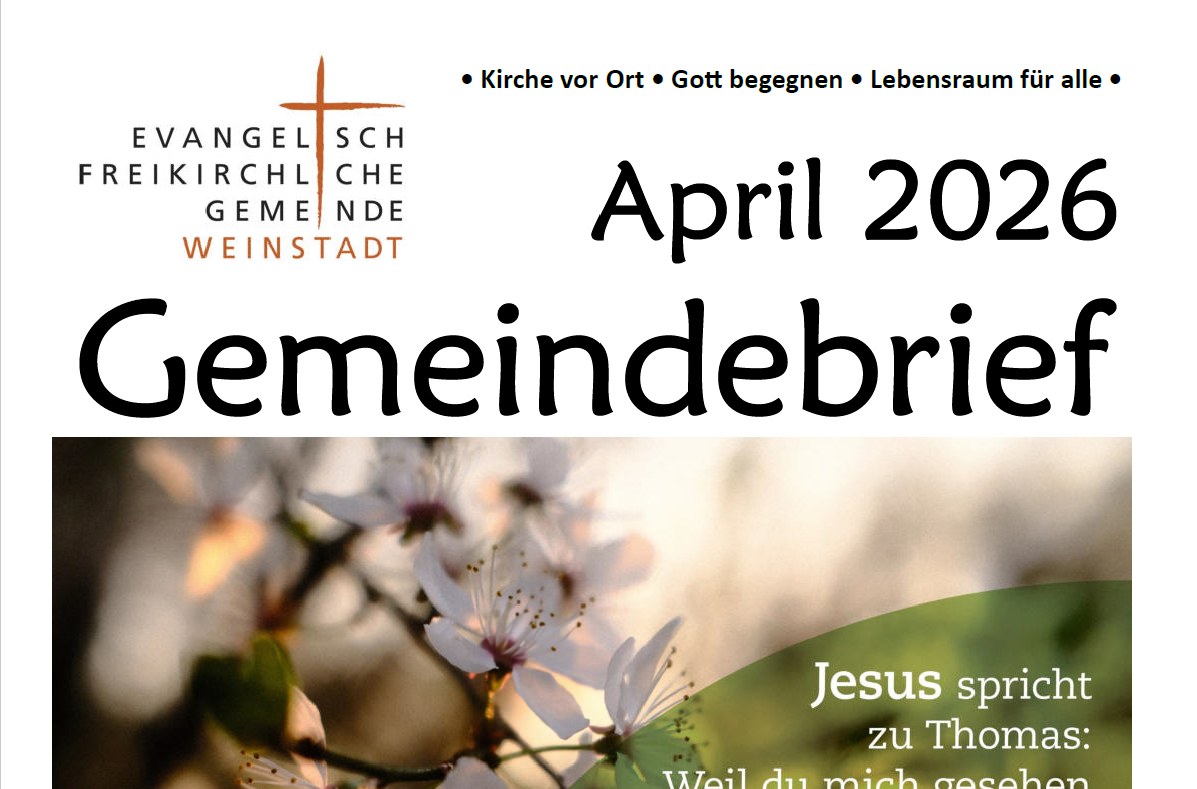 Der neue Gemeindebrief ist da