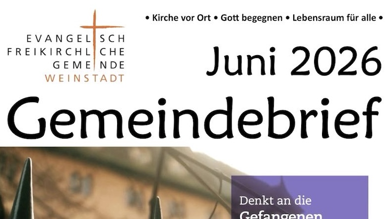 Der neue Gemeindebrief ist da